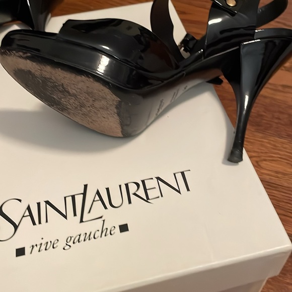 YSL Black Patent Leather Shoe - Picture 4 of 6